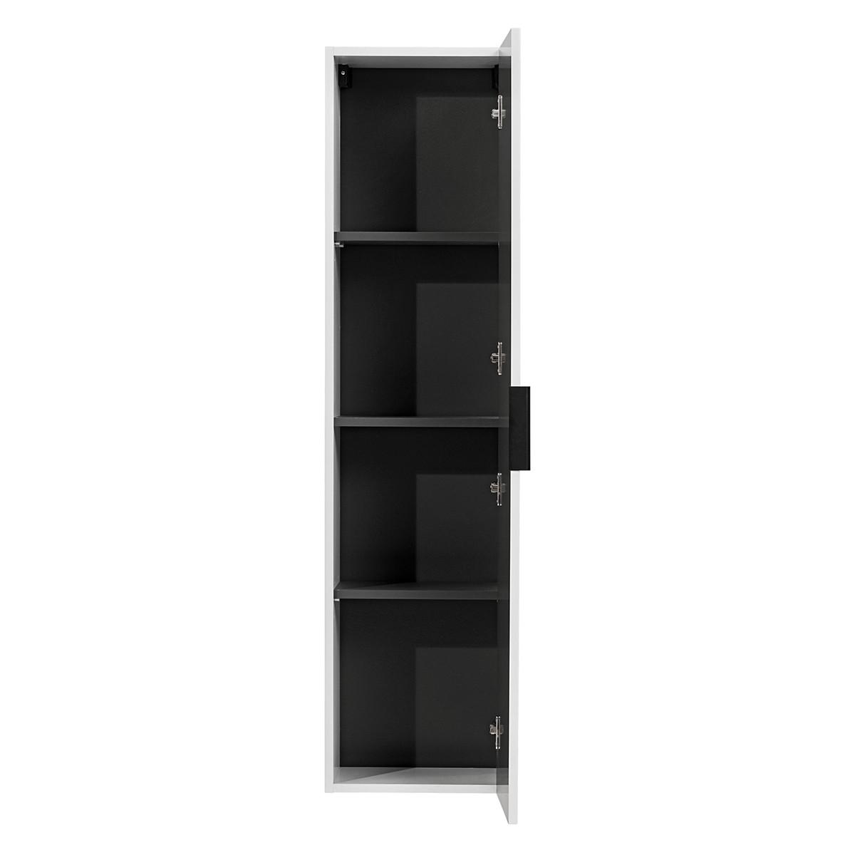 HÄNGESÄULE Adriel Weiß - Weiß, Holzwerkstoff (35/140/25cm) - Petits-meubles