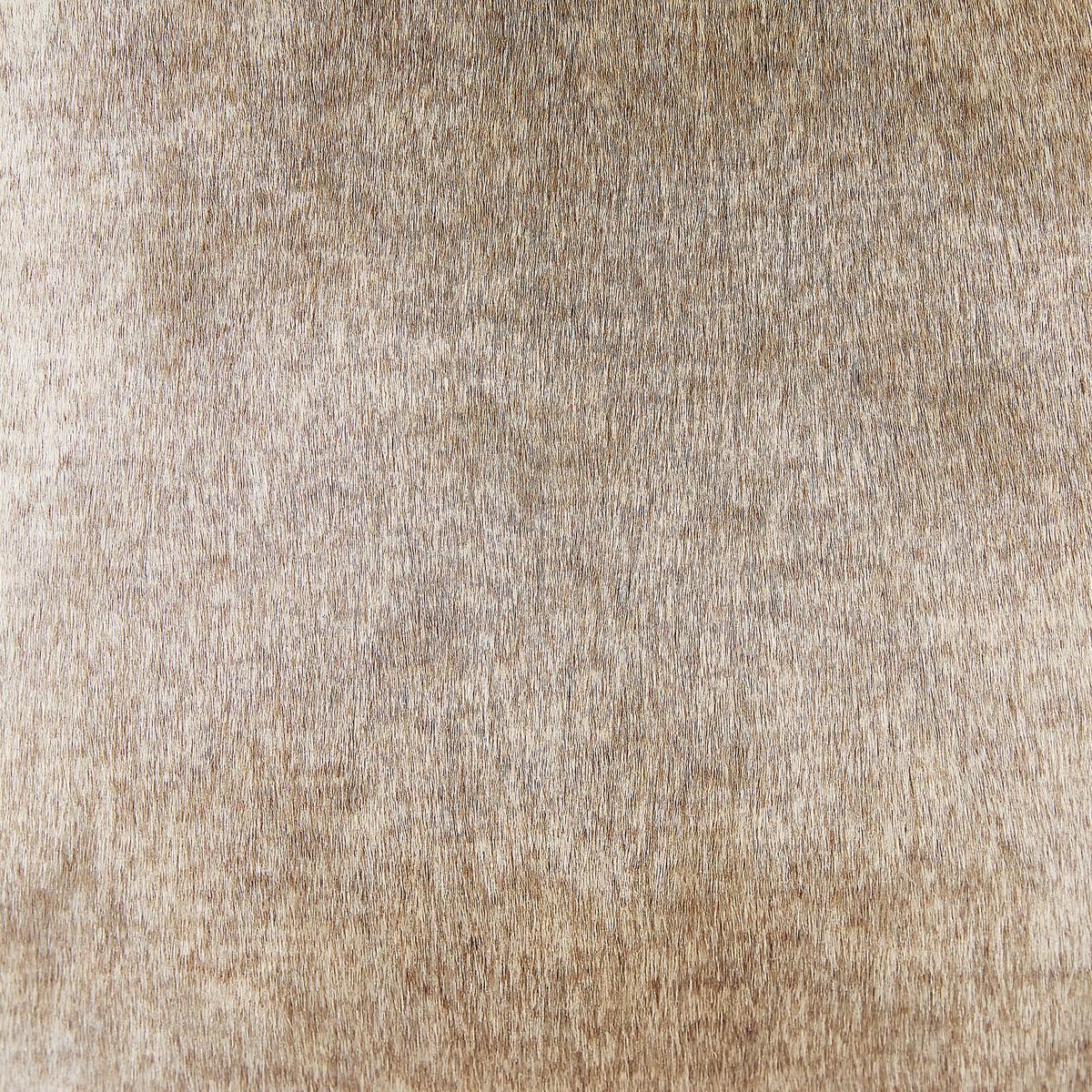 DEKOKISSEN 2er-Set Hellbraun 45/45 cm Hordeum - Hellbraun, Kunststoff/Textil (45/45cm) - Beliani