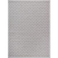 FLACHWEBTEPPICH Geometrisch ESERA Polypropylen Beige 120 x 160 cm - Beige, Textil (120/160cm) - KADIMA DESIGN
