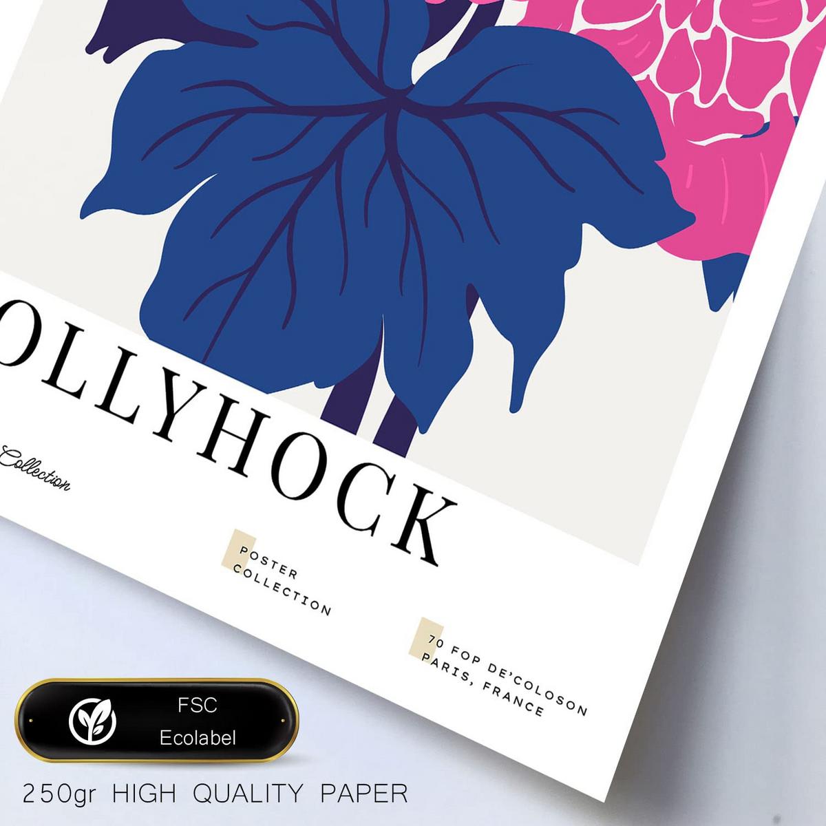 POSTER Set Mit 6 Blumen Gewächshaus Natur Und Botanikdrucke Für Innenarchitektur A3 & A4 Rahmen Aus Hellem Holz - Beige, Papier (29/3cm) - Nacnic