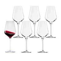 ROTWEINGLÄSER Quatrophil transparent 570 ml 6er Set - Transparent, Glas (0.57L) - Stölzle Lausitz