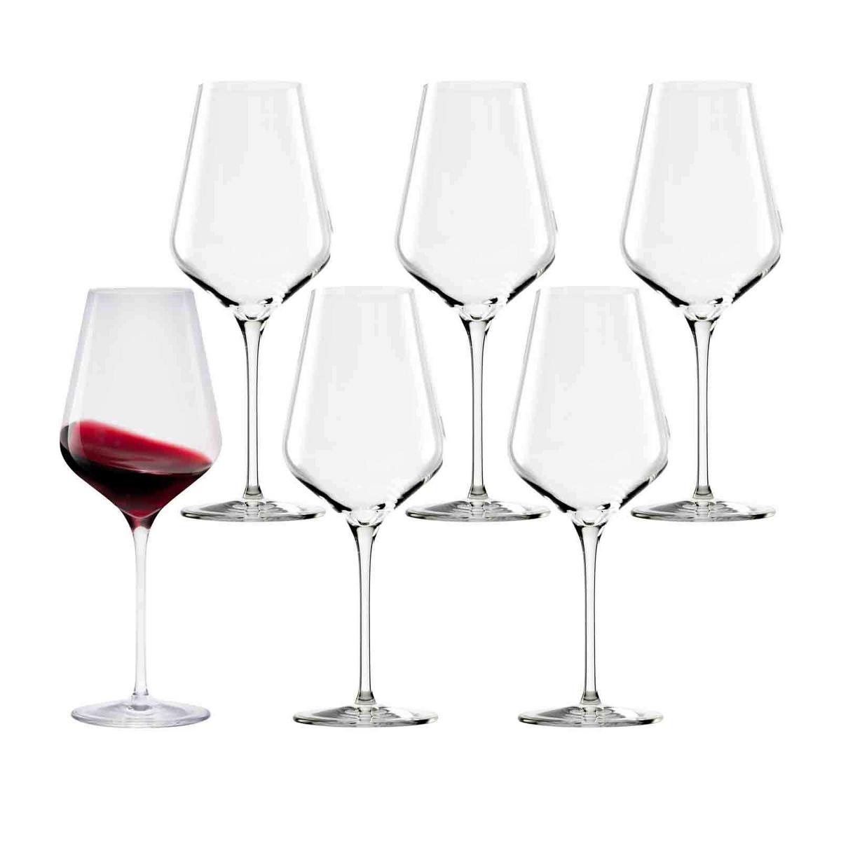 WEIN- UND SEKTGLÄSER Quatrophil transparent 30-tlg. - Transparent, Glas - Stölzle Lausitz