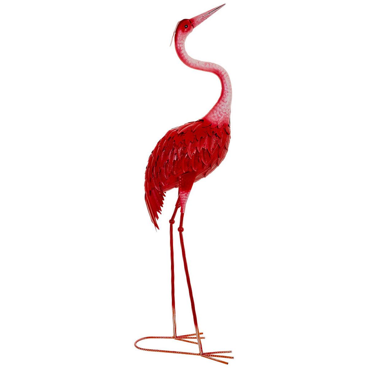 FIGUR aus metall 26x20x92cm - Rot, Metall (26/92/20cm) - Wanderlust