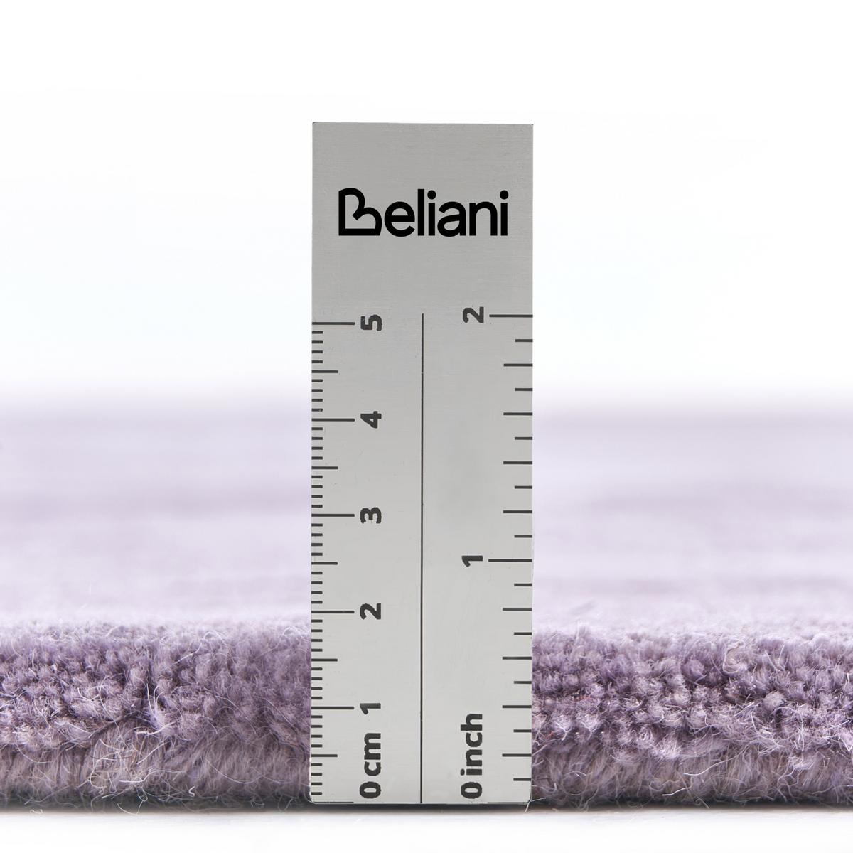 TEPPICH Violett 160/230 cm Viskose Amado - Violett, Textil (160/230cm) - Beliani