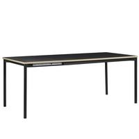ESSTISCH 190/90/76 cm Schwarz Rechteckig Avis - Schwarz, Holzwerkstoff (190/90/76cm) - Beliani