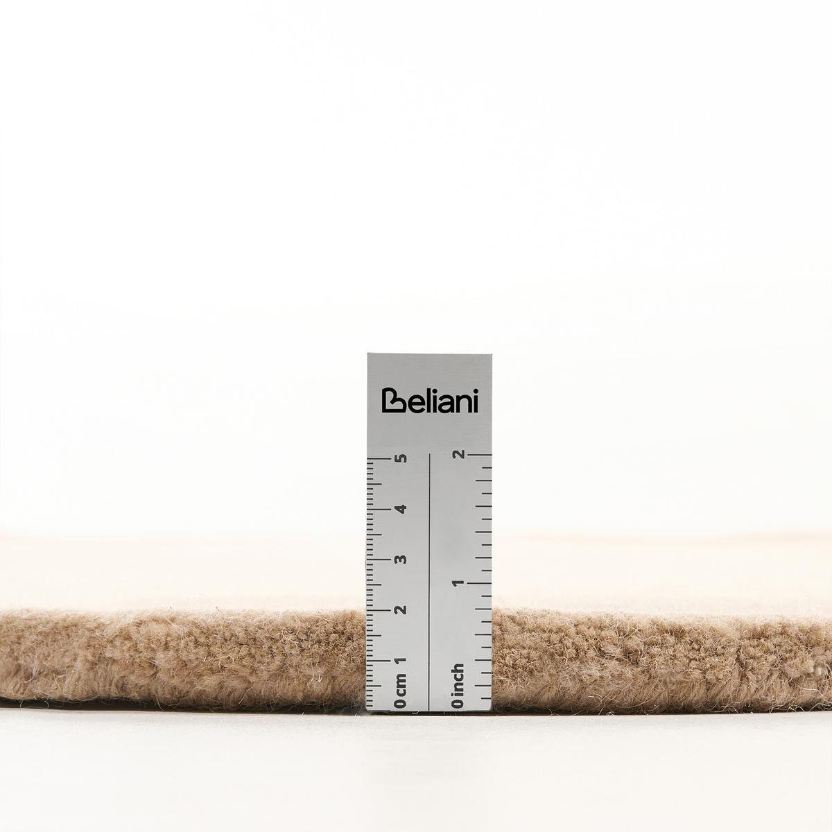 TEPPICH Beige 160/230 cm Wolle Sanghar - Beige, Textil (160/230cm) - Beliani