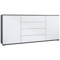SIDEBOARD Santo Weiß matt - Weiß, Holzwerkstoff (166.5/75.5/35cm) - Vladon
