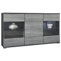 SIDEBOARD Bari Avola-Anthrazit - Anthrazit, Holzwerkstoff (138.5/75.5/35cm) - Vladon