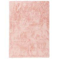 LUXUS SUPER SOFT FELLTEPPICH ASPEN MELIERT - Rosa, Textil (160/230cm) - Pergamon