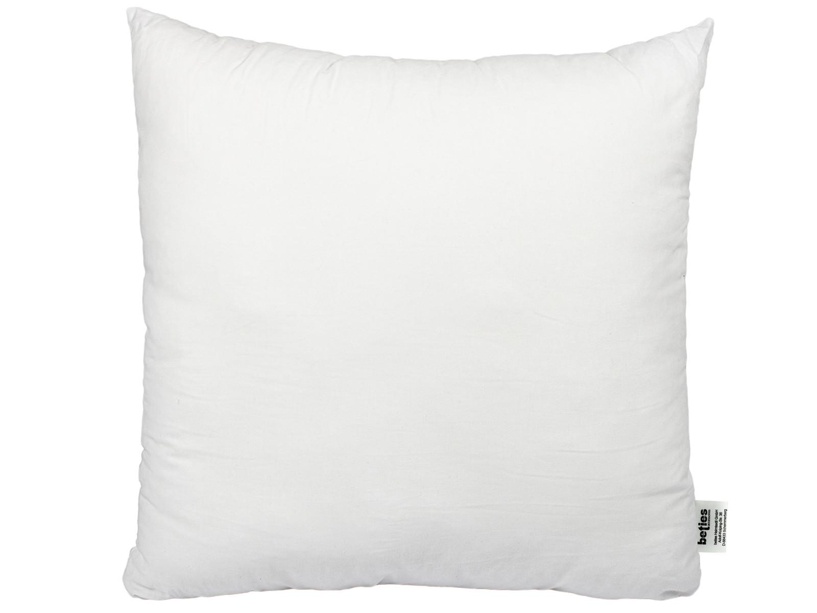 KOPFKISSEN PublikFree Faserbällchen 80/80 cm - Weiß, Naturmaterialien/Kunststoff (80/80cm) - beties Heimtextil