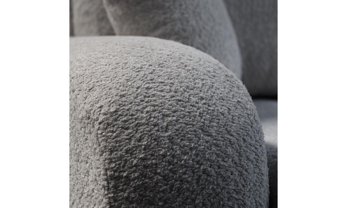 ECKSOFA MALIBU XL 275/150/87 cm Coral 75 - Grau, Textil (275/150cm) - Lookway