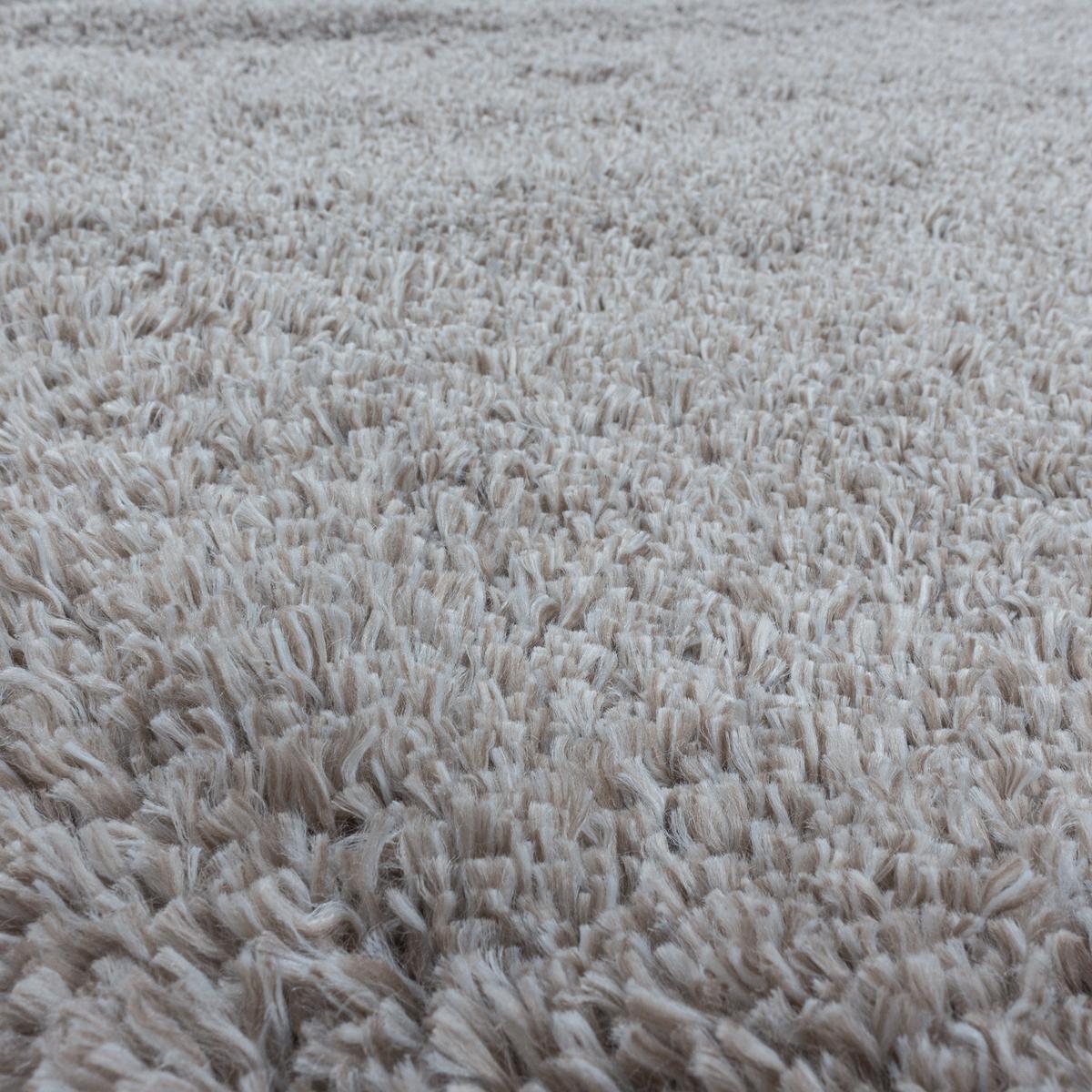 HOCHFLORTEPPICH SALZACH, einfarbig, aus Polypropylen, Beige, 200 x 290 cm - Beige, Textil (290/200cm) - KADIMA DESIGN