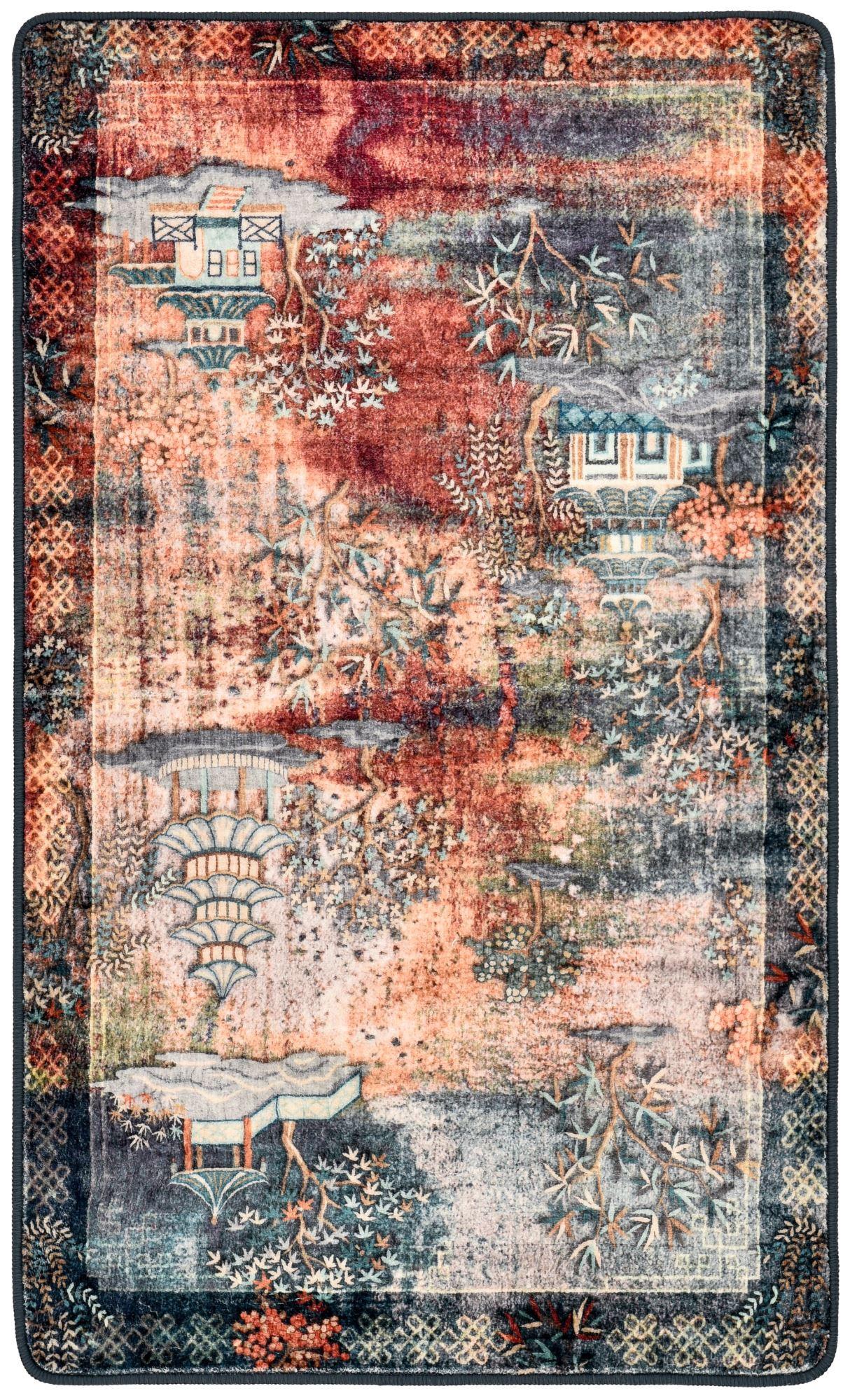 BADTEPPICH Aquata 70x120 cm - Multicolor, Textil (70/120cm) - Gino Falcone