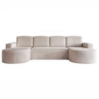 WOHNLANDSCHAFT Arlet Schlaffunktion - Beige, Holzwerkstoff/Textil (316/88/157cm) - Fun Möbel