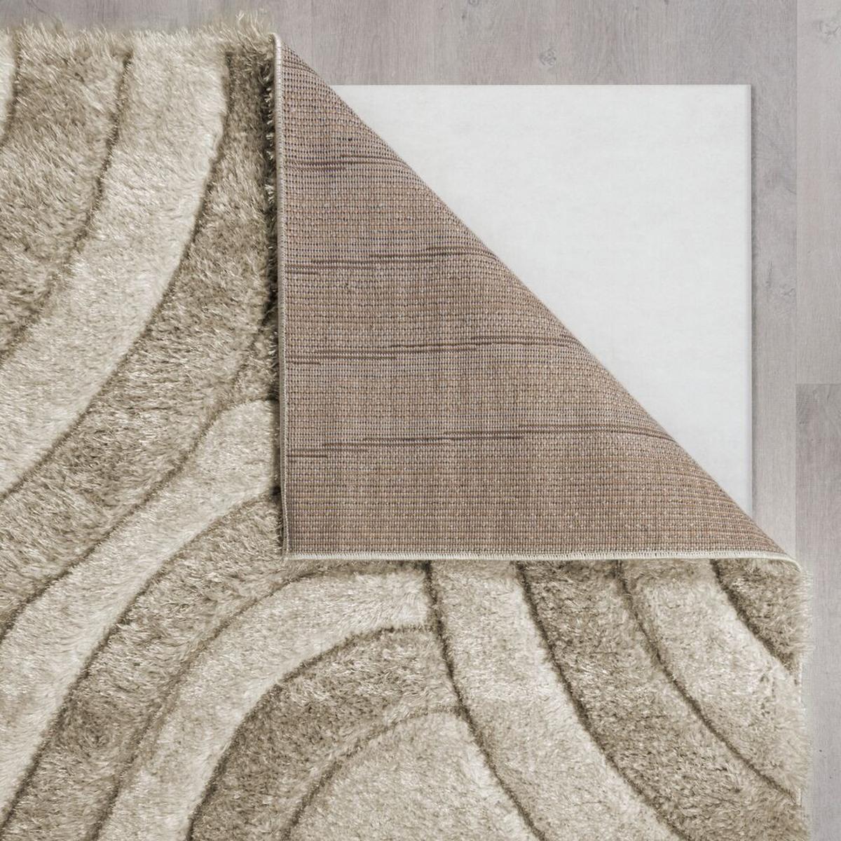 TEPPICH NADD, abstrakt, Natur, 200 x 290 cm - Beige, Textil (200/290cm) - KADIMA DESIGN