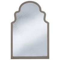WANDSPIEGEL 60/90 cm Paulownia-Holz Taupe Tillac - Taupe, Holz (60/90/3cm) - Beliani
