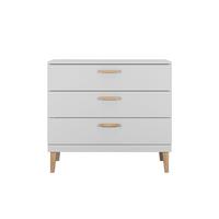 KINDERKOMMODE Kubi Weiß - Weiß, Holzwerkstoff (100/47/90cm) - Petits-meubles