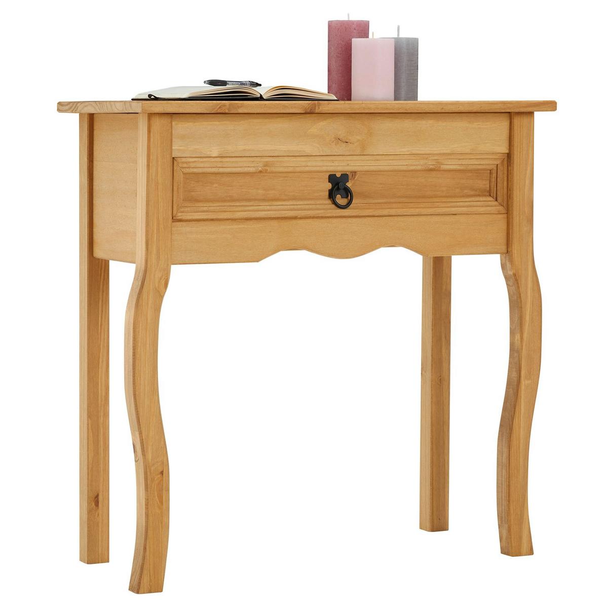 KONSOLENTISCH SALSA braun - Braun, Holz (35/73/73cm) - CARO-Möbel