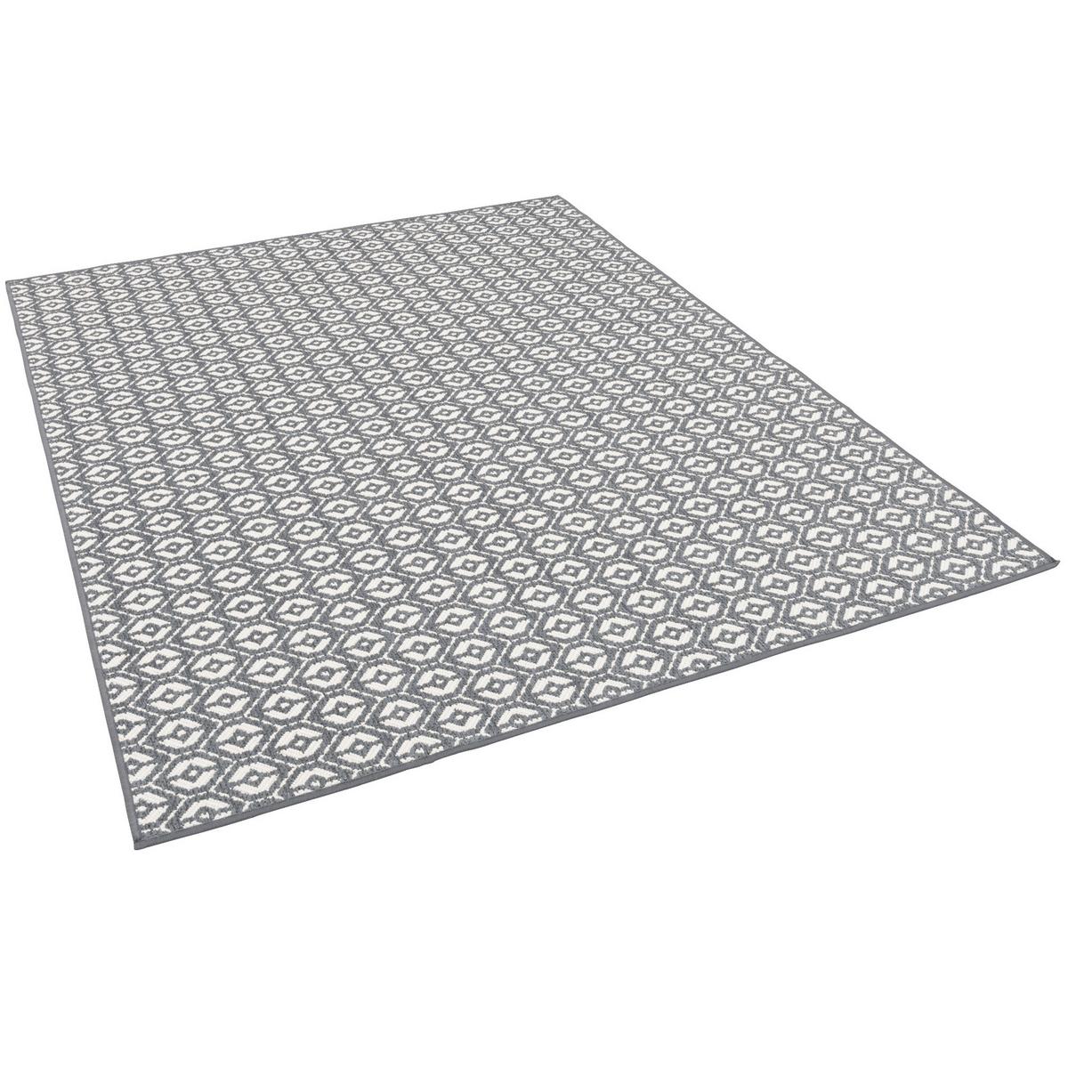 IN- UND OUTDOOR TEPPICH BEIDSEITIG CAPE COD - Grau, Textil (80/400cm) - Pergamon