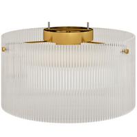 DECKENLAMPE, Runde Deckenleuchte mit E27 Fassung für Schlafzimmer - Transparent, Metall (32/32/16.5cm) - HOMCOM