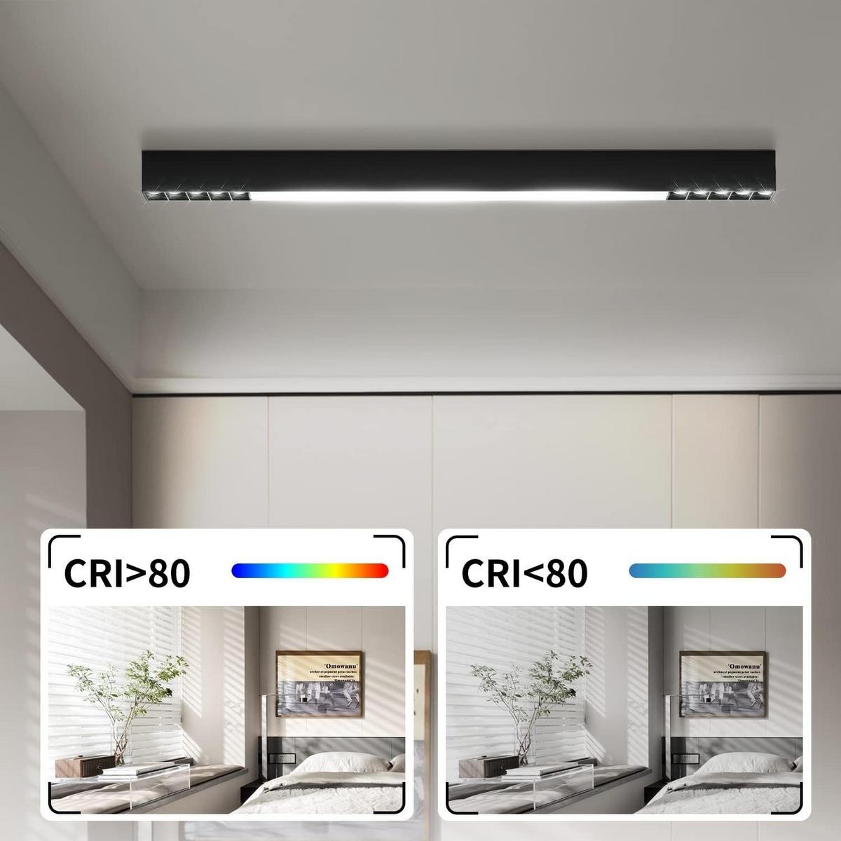 LED-DECKENLEUCHTE Ritter 107/4/6 cm - Schwarz, Metall (107/4/6cm) - Nettlife