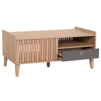 COUCHTISCH rechteckig Beige - Beige, Holz (59/114/52cm) - MCW