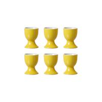 EIERBECHER Doppio Gelb ø 5 cm 6er Set - Gelb, Keramik (5/6/5cm) - Ritzenhoff Breker
