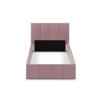 POLSTERBETT Dalas Rose 100 x 200 x 40 cm Stauraum Ohne Matratze und Lattenrost - Rosa, Holz (100/200cm) - Halmon Schlafkomfort Betten 