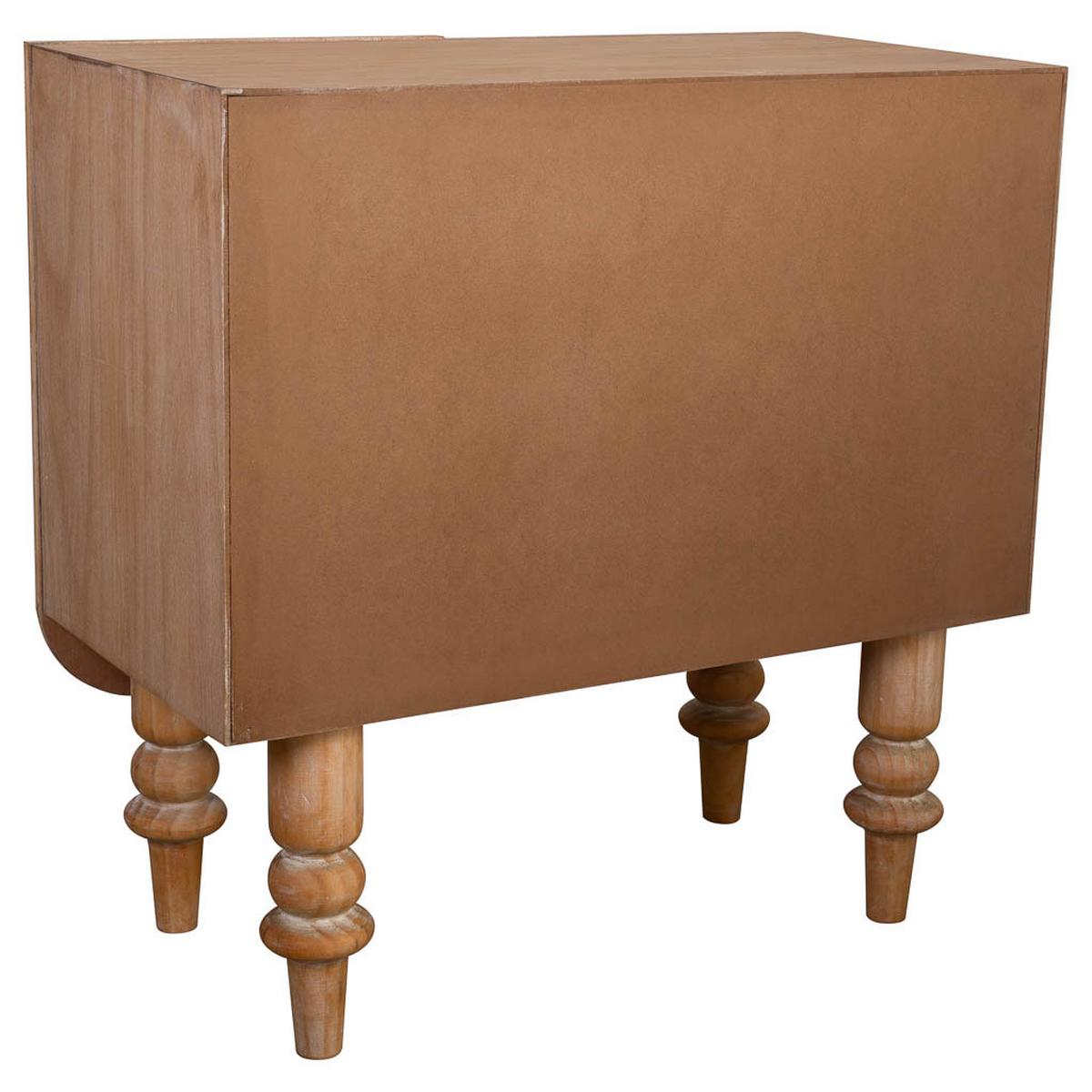 ANRICHTE aus Holz, Braun, 80x42x81 cm - Braun, Holz (80/81/42cm) - Wanderlust