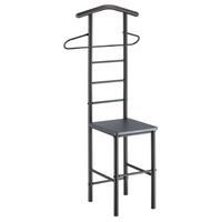 HERRENDIENER JIVO grau/grau - Grau, Metall (53/121/47cm) - CARO-Möbel