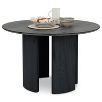 ESSTISCH ARVIKA schwarz - Schwarz, Holzwerkstoff (120/120/76cm) - IDIMEX