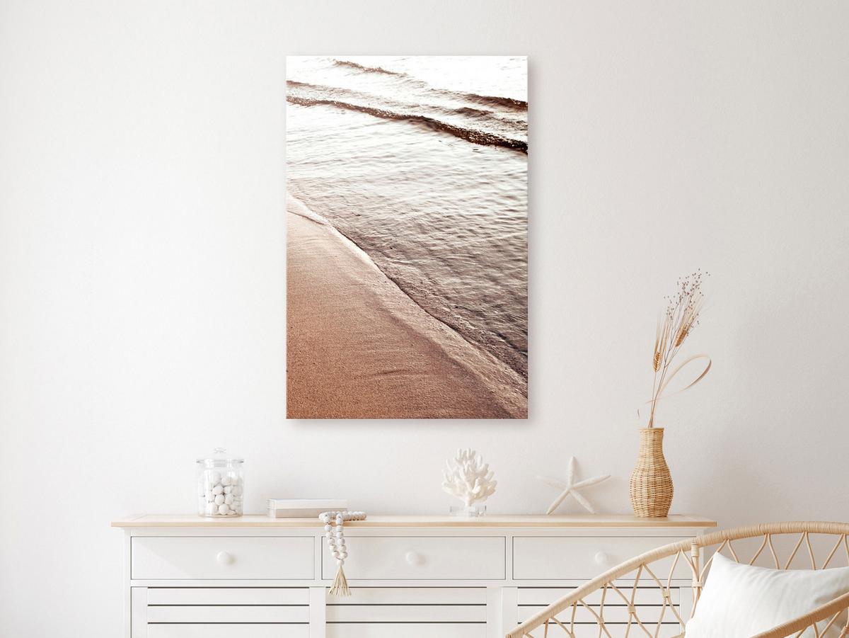 KUNSTDRUCK Beige 40/60 cm - Beige, Textil (40/60cm) - KUNSTLOFT