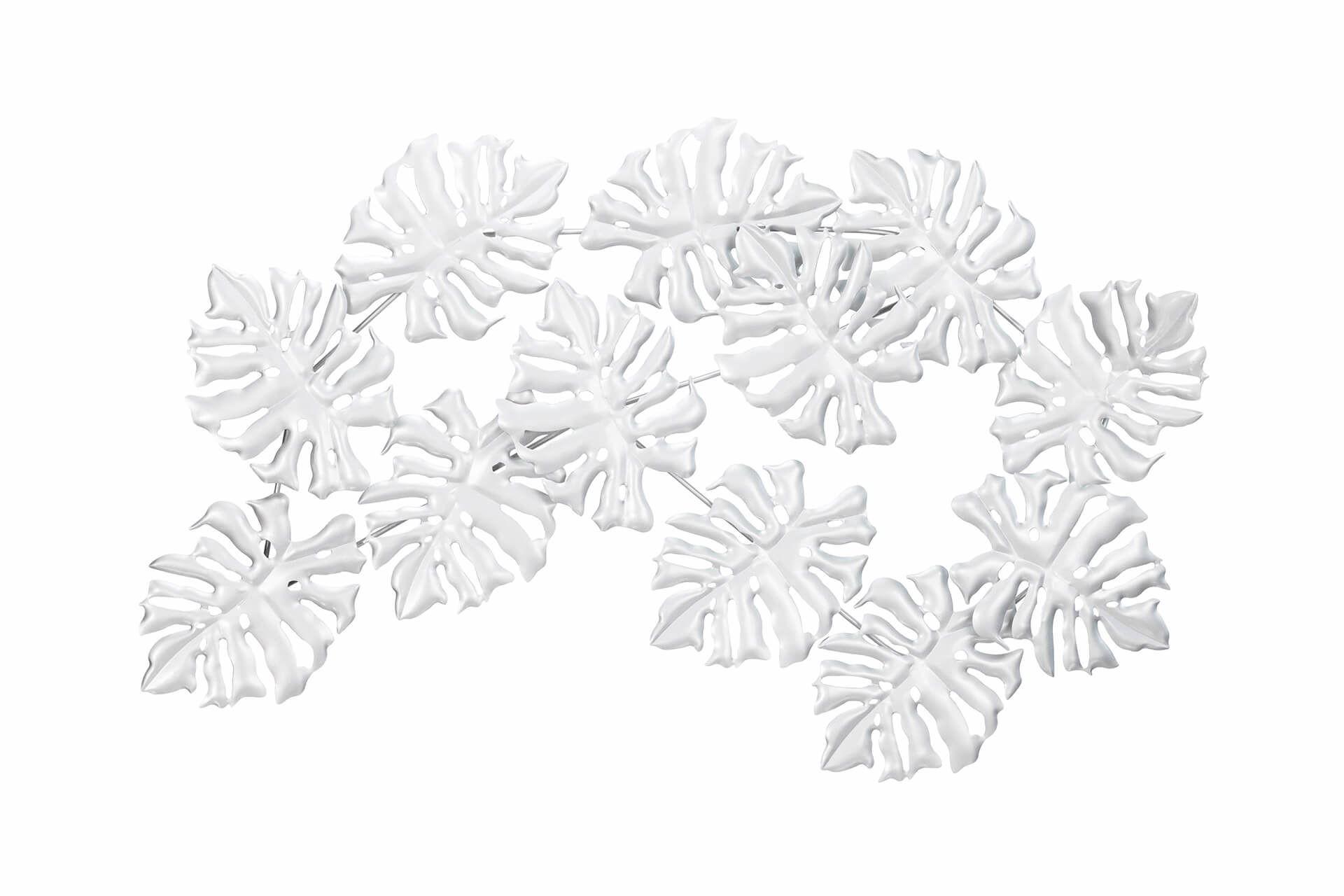 WANDDEKO Silber 93/60 cm - Silberfarben, Metall (1.7/60/6cm) - KUNSTLOFT