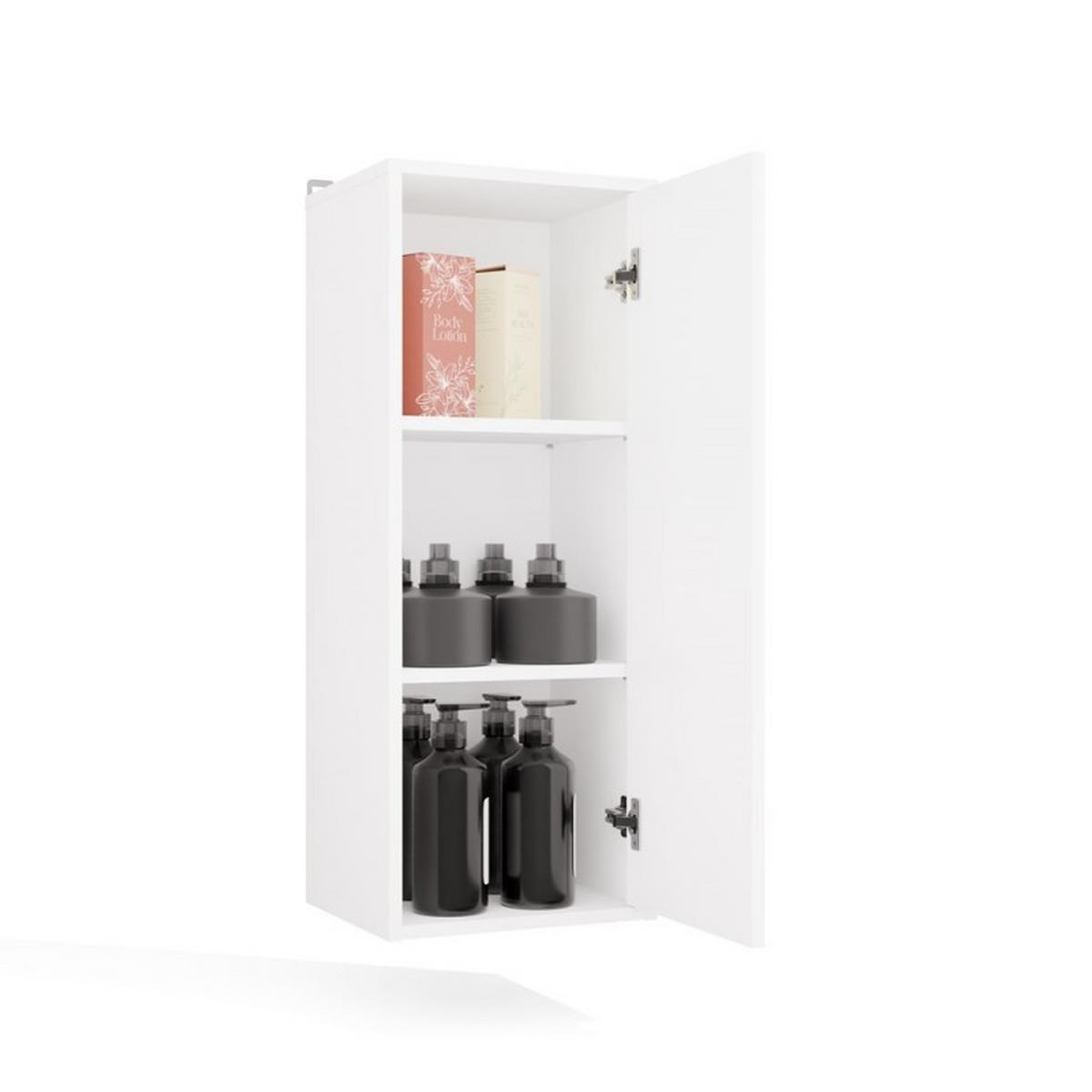HÄNGESCHRANK Weiß 35/67/30 - Weiß, Holzwerkstoff (35/67/30cm) - RAUMHIRSCH FURNITURE