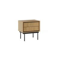 NACHTTISCH Vidia Holz - Braun, Holzwerkstoff (53.2/53.8/38cm) - Petits-meubles
