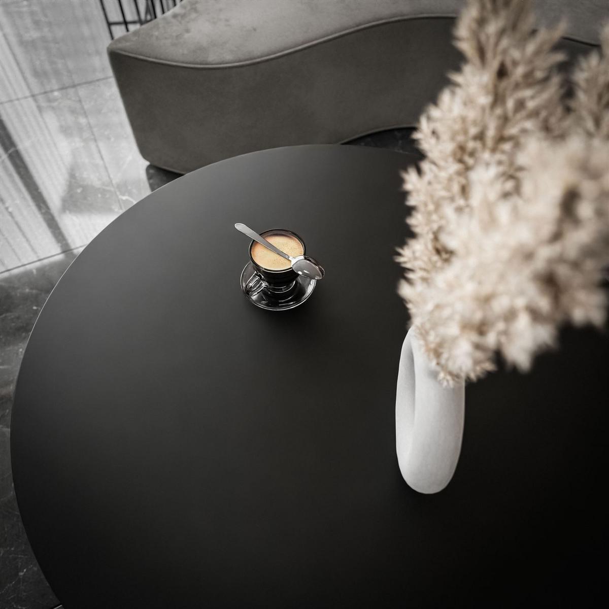 COUCHTISCH LORI schwarz matt - Schwarz, Holzwerkstoff (70/70/48cm) - Lookway