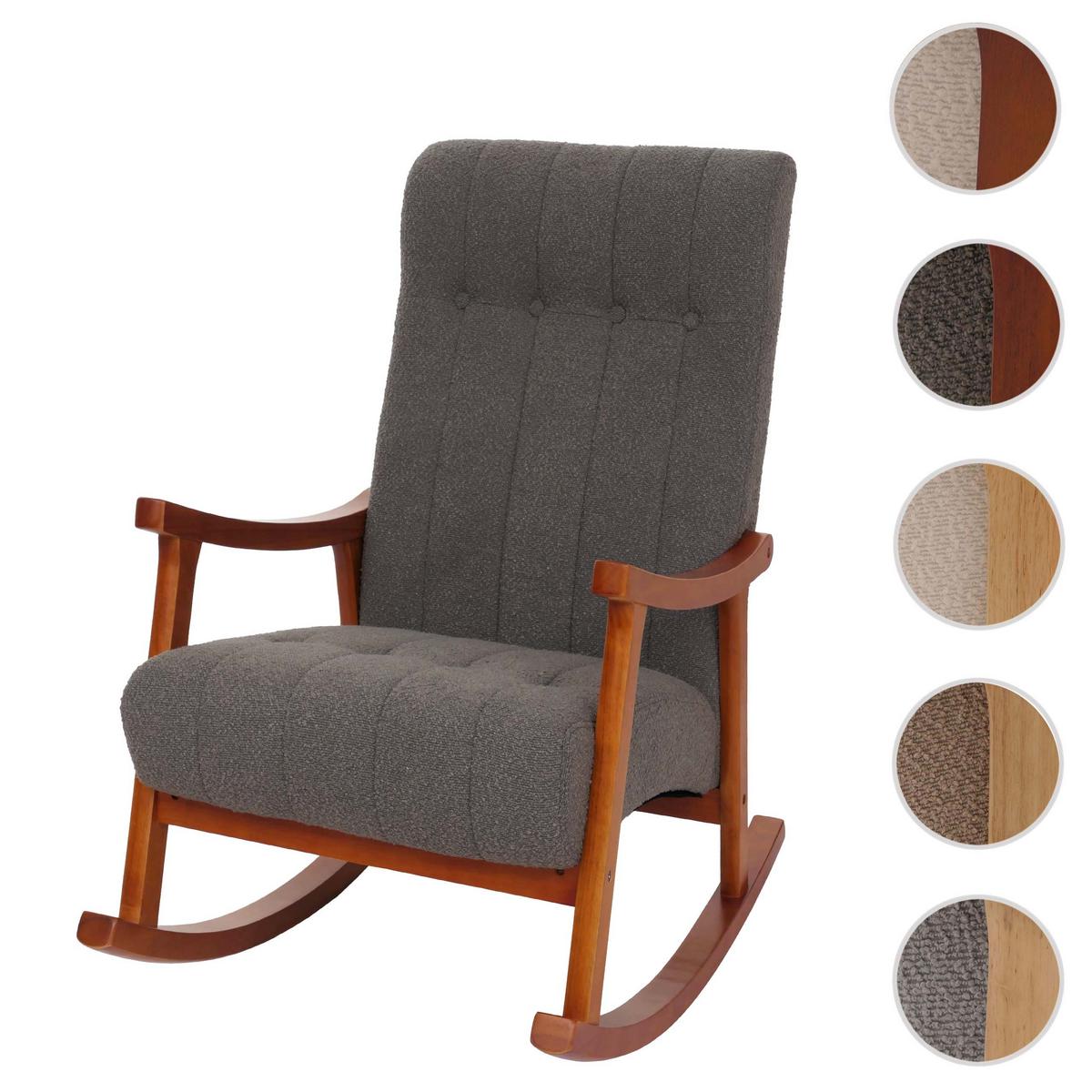 SCHAUKELSTUHL Anthrazit - Dunkelgrau/Anthrazit, Textil (64/97/85cm) - MCW