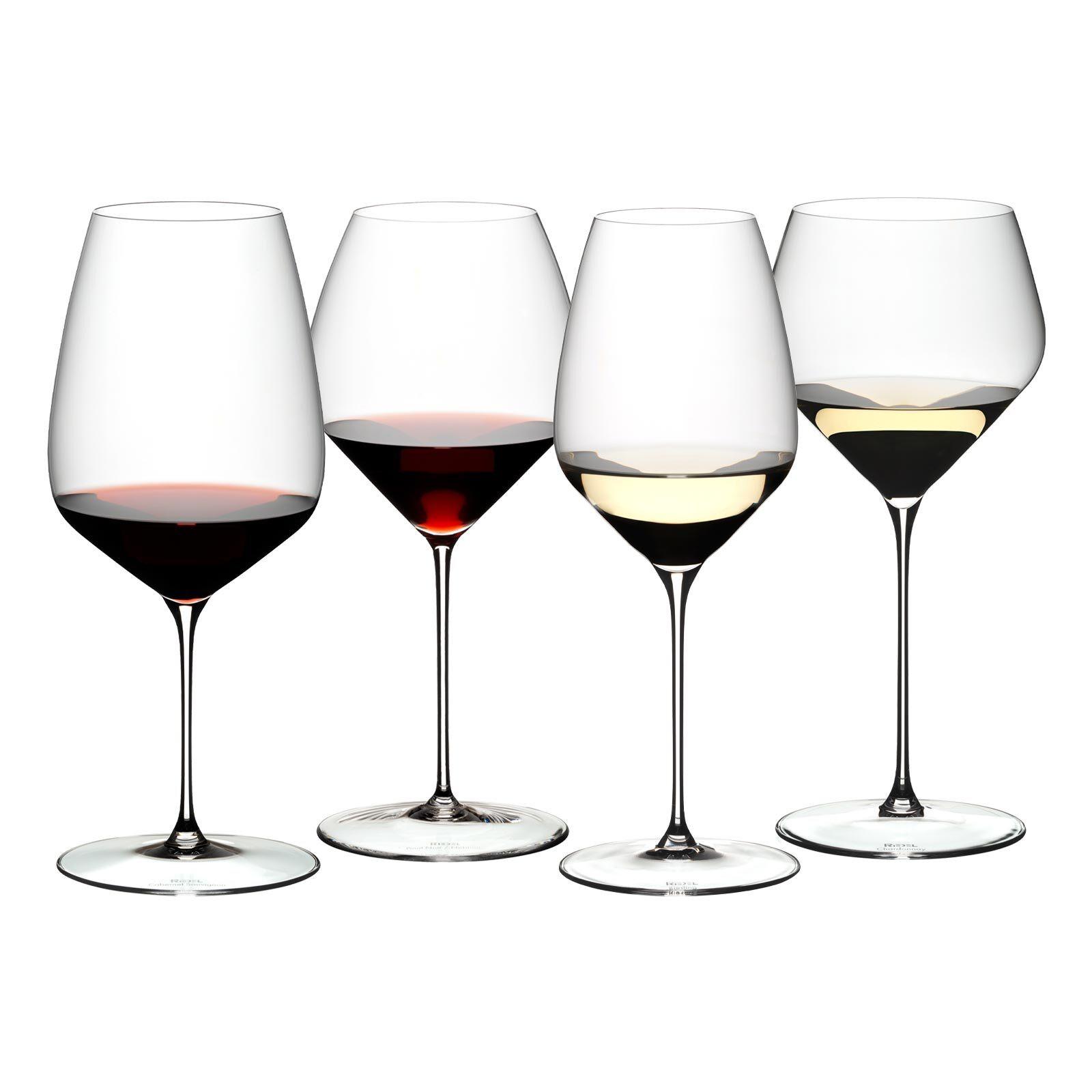 WEIN-TASTING-SET Veloce transparent 4-tlg. - Transparent, Glas (0.001L) - Riedel
