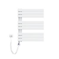 HEIZKÖRPER Elektrisch mit Thermostat Weiß 75/60 cm - Weiß, Metall (60/76.2/5.9cm) - EMKE