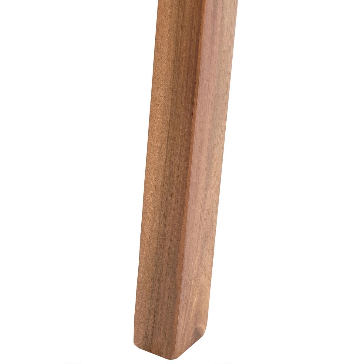 GARTENMÖBEL-SET 8-Sitzer Heller Holzfarbton Ombriano - Hellbraun, Holz - Beliani