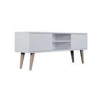 TV-MÖBEL Toronto Weiß - Weiß, Holzwerkstoff (120/35/55cm) - Petits-meubles