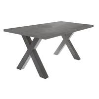 ESSZIMMERTISCH Eike 4 140 x 90 x 75 Esstisch Graphit - Grau, Holz (140/90/75cm) - 58aufmkessel