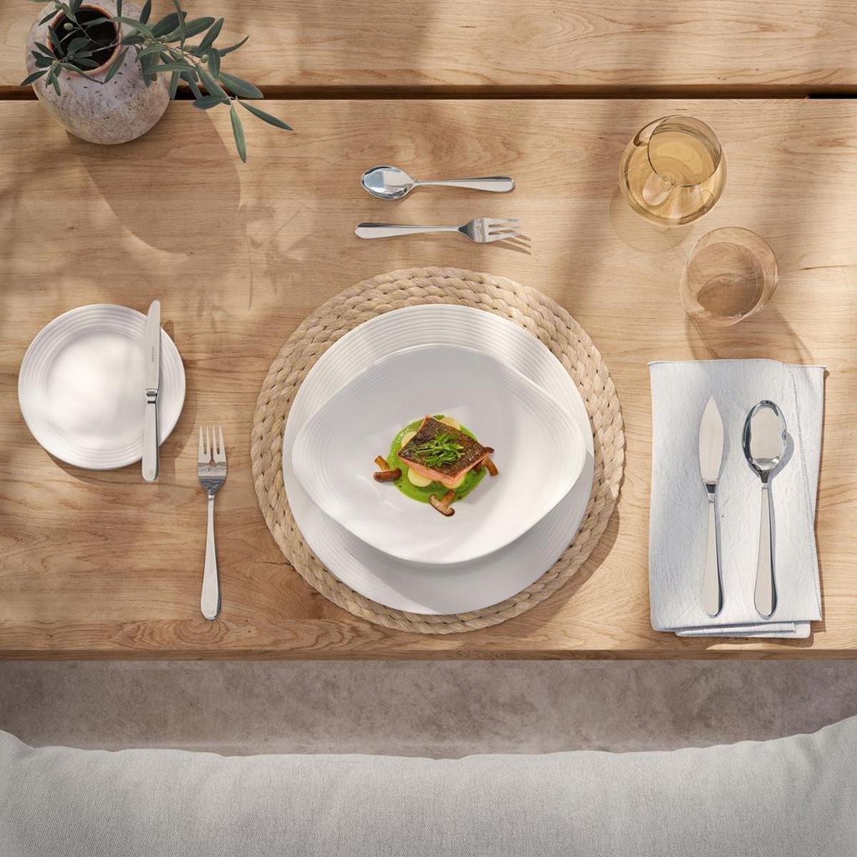 TAFELMESSER Oscar silber 233 mm 6er Set - Silberfarben, Metall (24cm) - Villeroy & Boch