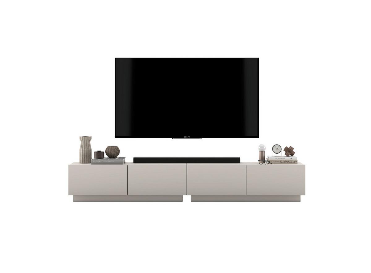 TV-LOWBOARD 2-er Set Enjoy Kaschmir Matt Loft 120 cm - Kaschmir, Holzwerkstoff (240/37/35cm) - Meble Lindner