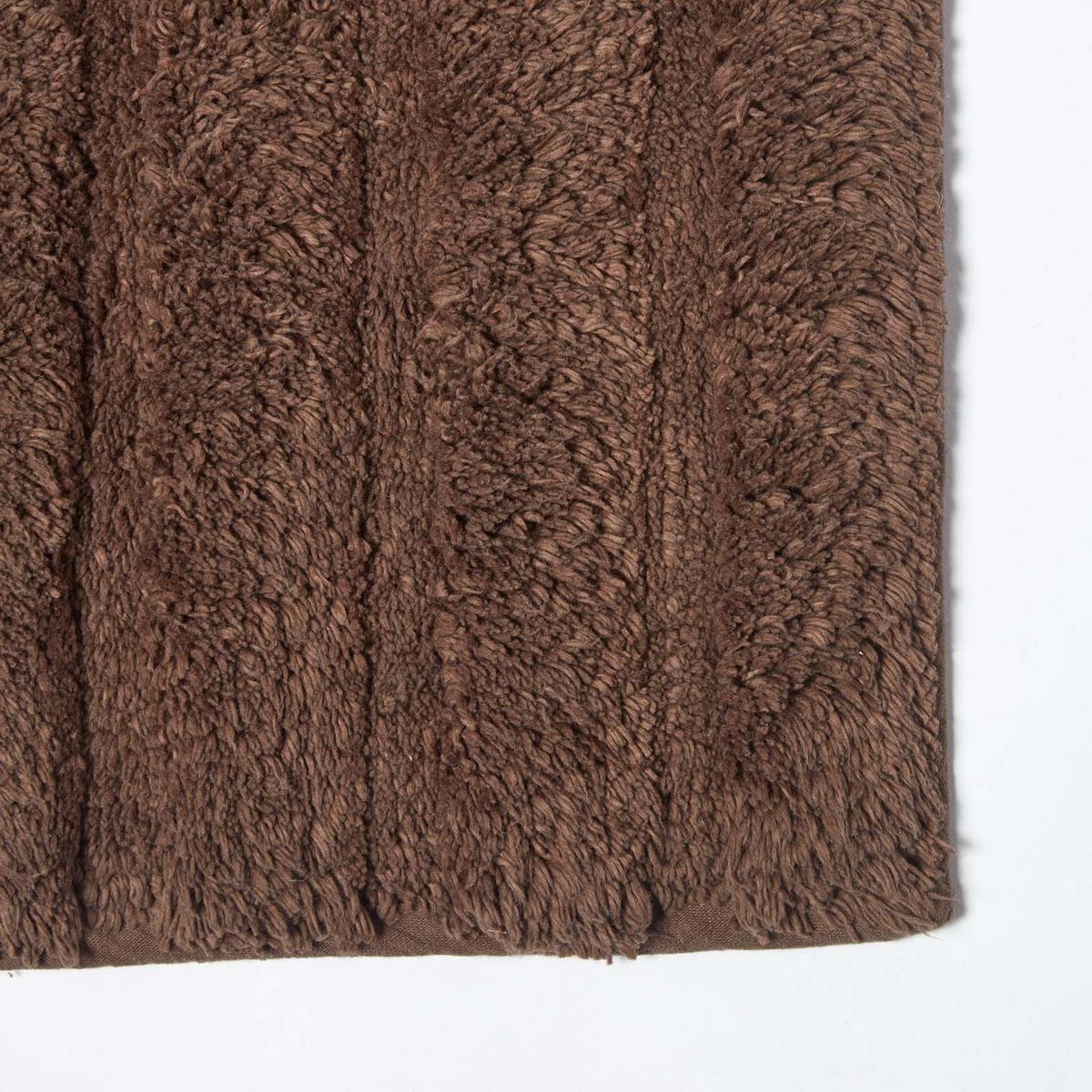 BADEMATTE Spa Supreme 50/80 cm, Baumwolle - Braun, Textil (50/80cm) - Homescapes