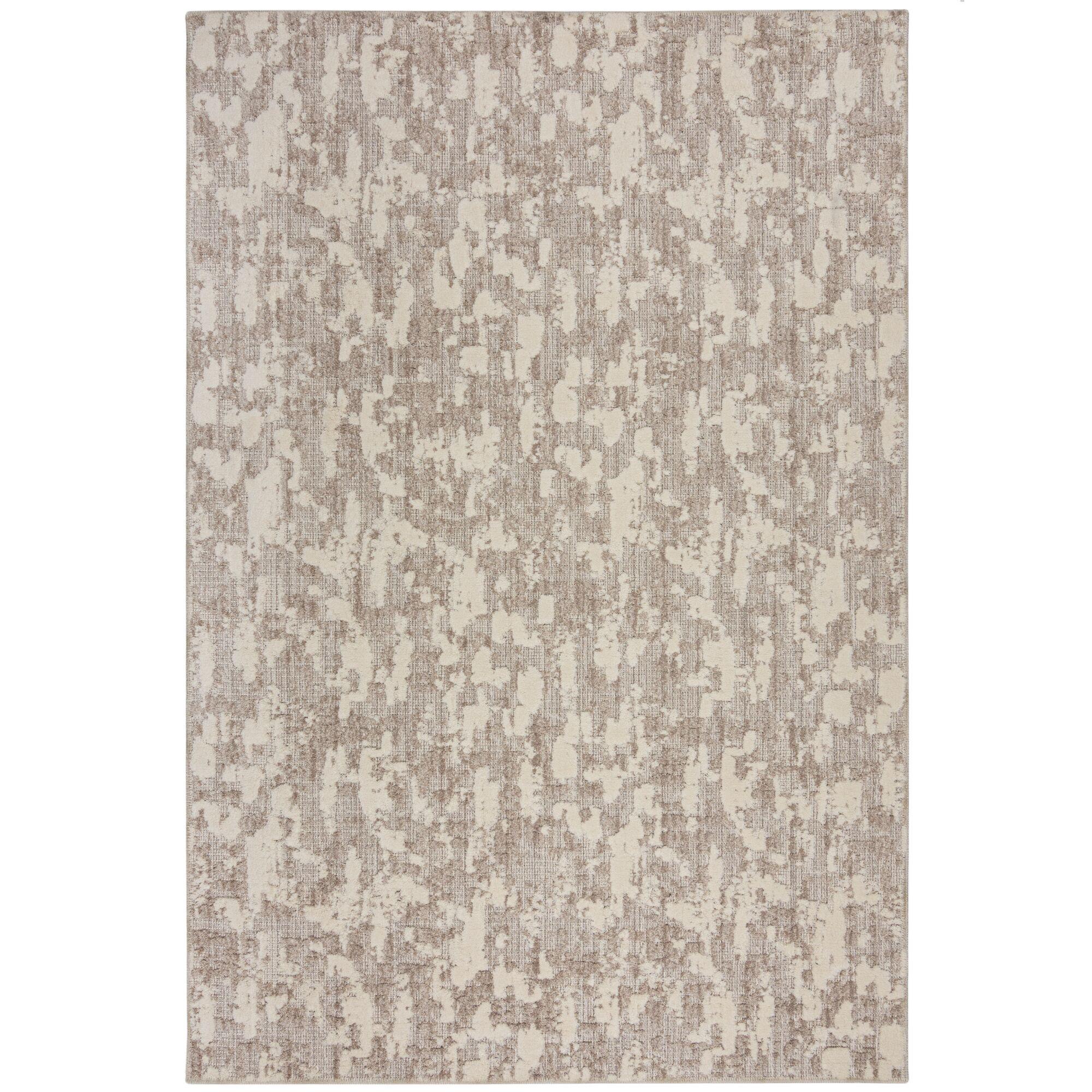 TEPPICH Waschbar RIDGE, meliert, Beige, 194 x 290 cm - Beige, Textil (290/194cm) - KADIMA DESIGN