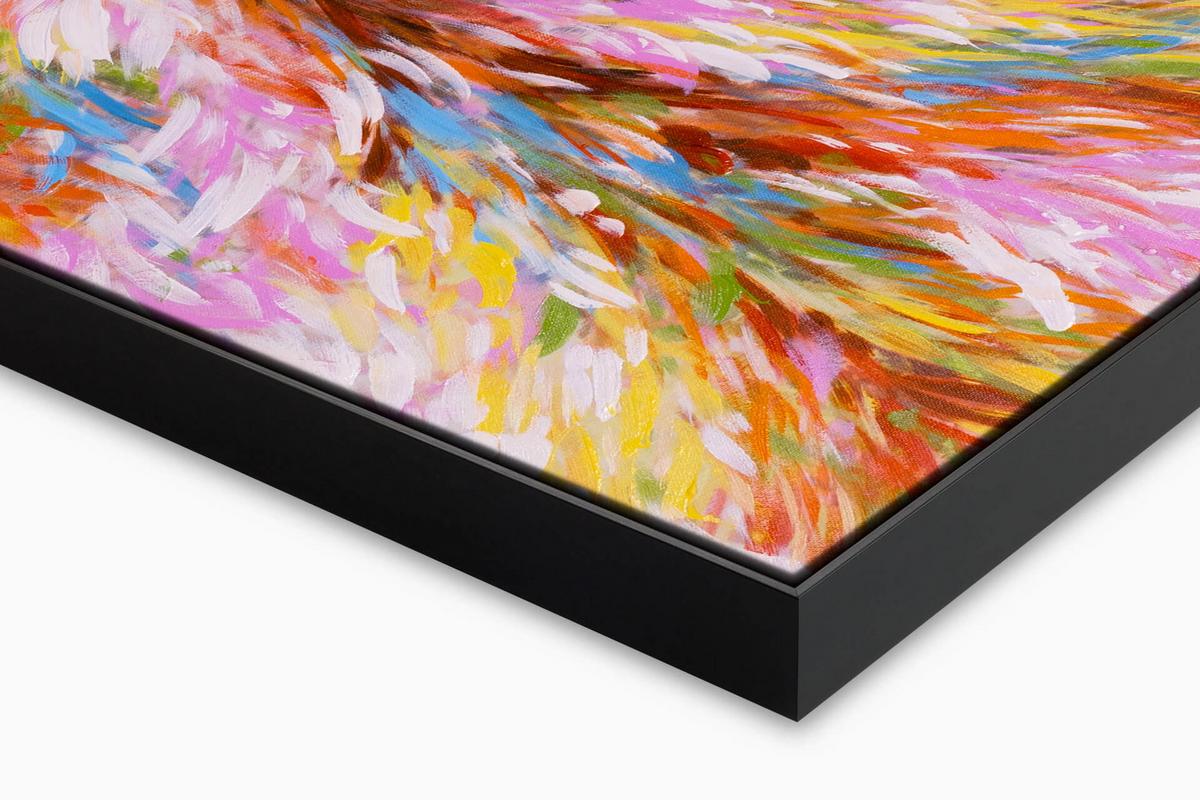 ACRYLBILD HANDGEMALT 120/60 cm - Multicolor, Holz/Textil (120/60cm) - KUNSTLOFT