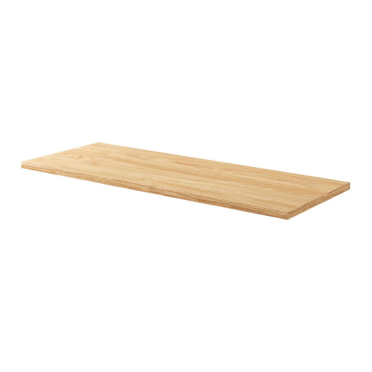 WASCHTISCHUNTERSCHRANK 120cm Mallory Beige und Holz - Braun, Holzwerkstoff (120/59.5/46cm) - Petits-meubles