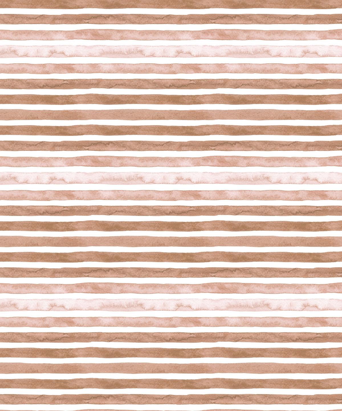 VERDUNKELUNGSROLLO 150x180 cm Braun bemalte Streifen - Braun, Textil (150/180cm) - TULUP