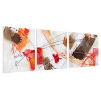 LEINWANDBILD 3-TEILIG Bunt 150/50 cm - Multicolor, Textil (150/50cm) - KUNSTLOFT